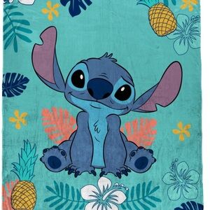 Stitch Tropical Throw Blanket